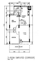 Blk 110 Chong Pang Garden (Yishun), HDB 3 Rooms #501920951